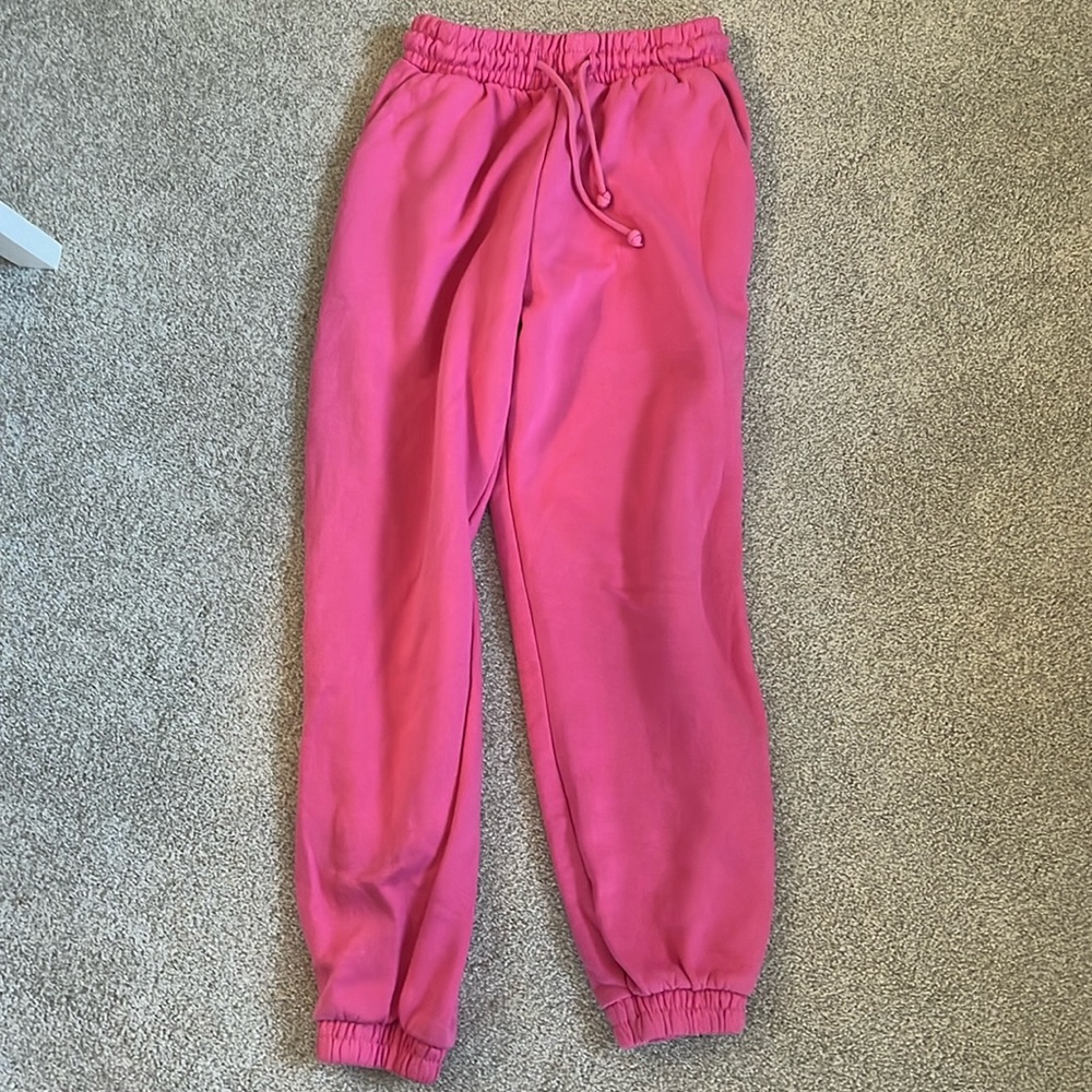 Zara pink sweatpants